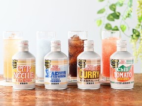 The taste of Cup Noodles now comes in soft drink form!
