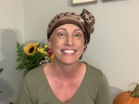 Mika Midolo talks about her cancer diagnosis on CP24 Breakfast on Thursday, Sept. 23, 2021.