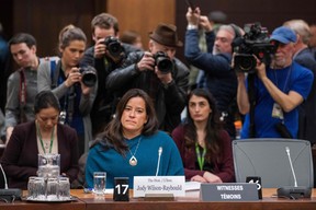 In this file photo taken on February 27, 2019, former Canadian Justice Minister Jody Wilson-Raybould arrives to give her testimony about the SNC-LAVALIN affair before a justice committee hearing on Parliament Hill. GETTY IMAGES FILES