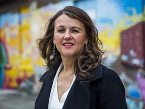 Davenport Liberal candidate (and incumbent) Julie Dzerowicz, near her campaign office. Ernest Doroszuk/Toronto Sun/Postmedia