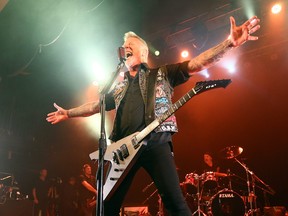 Metallica performs at the Opera House in Toronto, Nov. 29, 2016.