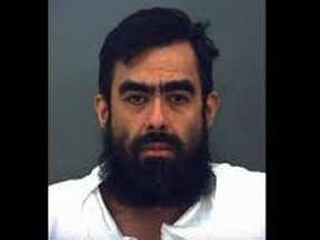 Joseph Angel Alvarez, charged in the murder of Georgette Kaufmann, and aggravated assault of her husband, Daniel Kaufmann, because they supported Biden.