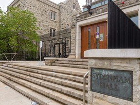 Sydenham Hall, a residence at Western University in London.