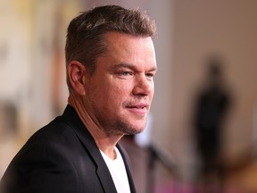 Matt Damon attends the "Stillwater" New York premiere at Rose Theater, Jazz at Lincoln Center on July 26, 2021 in New York.