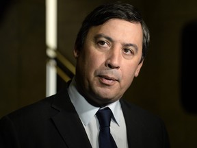 CP-Web. Conservative MP Michael Chong speaks to reporters as she arrives for a Conservative caucus retreat on Parliament Hill in Ottawa, on January 24, 2020. THE CANADIAN PRESS/Justin Tang ORG XMIT: JDT11541779