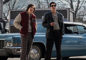 A still from the Many Saints of Newark, a prequel to The Sopranos.