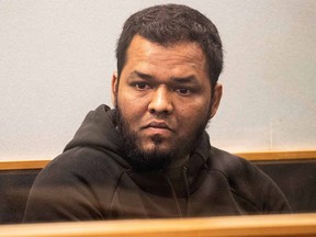Mohamed Samsudeen, who carried out an attack at an Auckland mall before being killed by law enforcement, appears in the High Court in Auckland, New Zealand, in this undated handout photo released to Reuters on September 5, 2021.