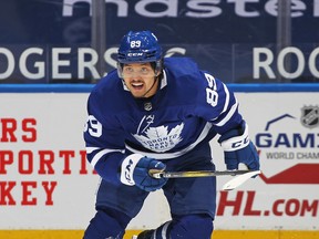 Forward Nick Robertson is considered by many to be the top prospect in the Leafs organization.