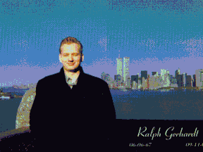 Ralph Gerhardt, 34, was working on the 105th floor of Tower One at the World Trade Center in New York 20 years ago and was among the nearly 3,000 victims killed in the 9/11 terror attack.