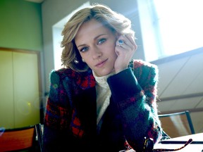 Kristen Stewart as Princess Diana in Spencer.