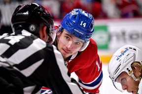 Canadiens centre Nick Suzuki says the Habs’ run to the Stanley Cup final helped boost the team’s confidence. GETTY IMAGES