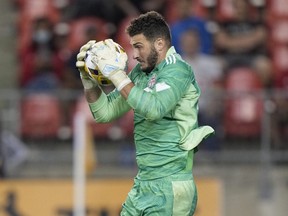 Toronto FC goalkeeper Alex Bono.