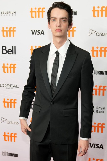 Kodi Smit-McPhee poses at the premiere of "The Power of the Dog" at the Toronto International Film Festival, Sept. 10, 2021.