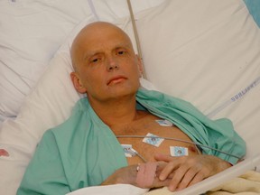 This is a handout photo of Alexander Litvinenko taken in University College Hospital in London, Monday, November 20, 2006.