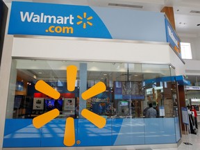 A view of the Walmart.com store at the Topanga Plaza in Canoga Park, Calif., Nov. 8, 2011.