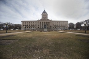 The Manitoba Legislative Building in Winnipeg. Chris Procaylo/Postmedia