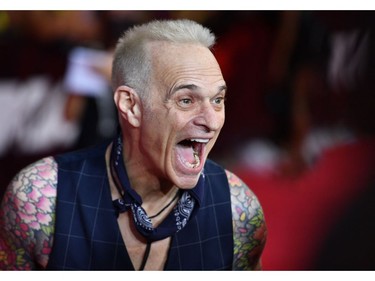 US musician David Lee Roth arrives for the 2021 MTV Video Music Awards at Barclays Center in Brooklyn, New York, September 12, 2021. (Photo by ANGELA WEISS / AFP)