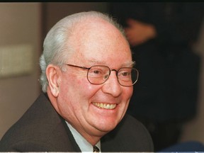 Canadian media mogul Allan Slaight, seen here in 2005, passed away at the age of 90 on Sept. 19, 2021.