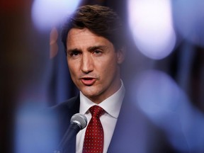 Canada's Liberal Prime Minister Justin Trudeau speaks during a news conference after the last of three two-hour debates ahead of the September 20 election, at the Canadian Museum of History in Gatineau, Quebec, Canada September 9, 2021.