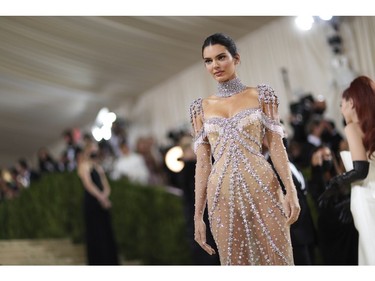 Metropolitan Museum of Art Costume Institute Gala - Met Gala - In America: A Lexicon of Fashion - Arrivals - New York City, U.S. - September 13, 2021. Kendall Jenner. REUTERS/Mario Anzuoni