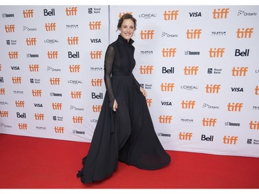 Actor Vicky Krieps arrives for the premiere of "The Survivor" at the Toronto International Film Festival (TIFF) in Toronto, Ontario, Canada September 13, 2021.  REUTERS/Mark Blinch