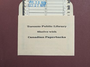 A book of poems checked out in 1978 was finally returned to the Danforth/Coxwell Library last month.