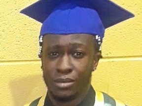 Cops say O'Neal Oppong Gyeabour, 21, of Toronto was shot to death late Friday.