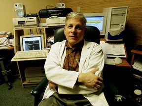 Dr. Terry Polevoy, who is now retired, is seen here in 2005.