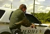 Florida deputy fires multiple shots at shooting suspect.