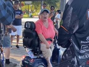 Scugog woman charged with causing a disturbance after yelling racist comments and insults at South Asians in Port Perry, Ont., park.