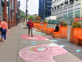 Montreal's Escale du Coin pop-up installation enlivens space normally just used to get people from A to B.