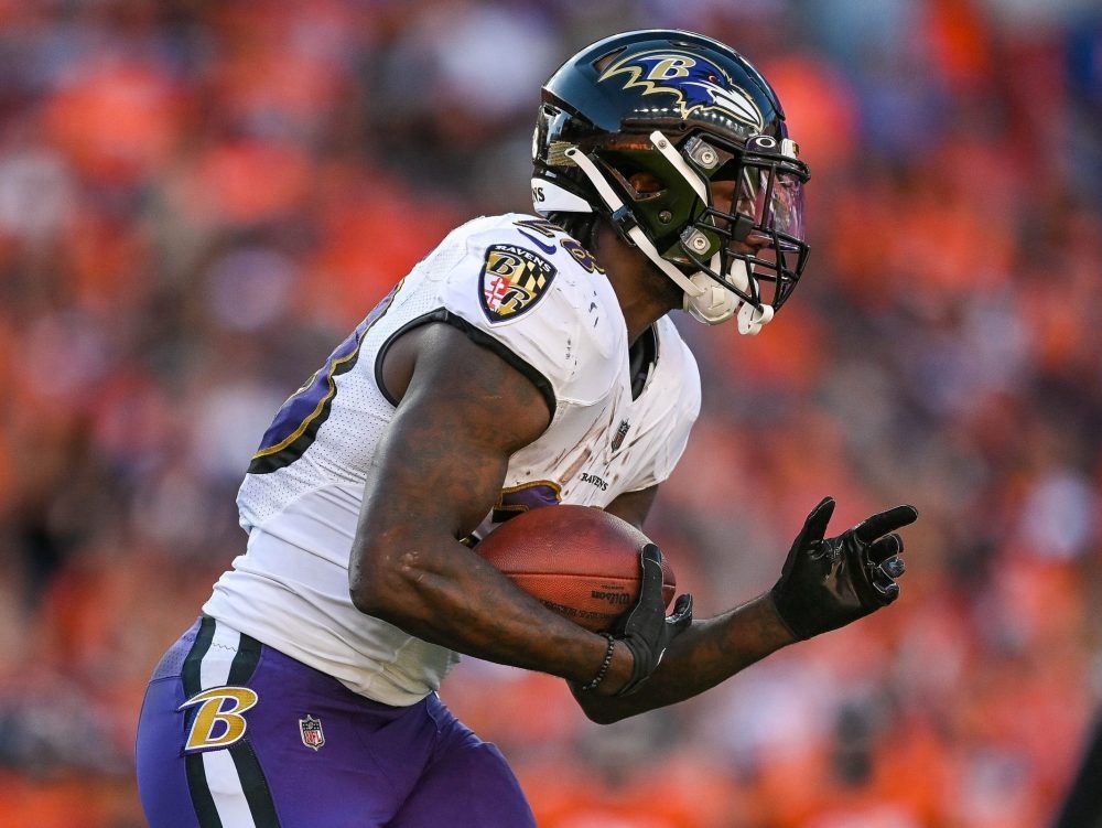 Ravens RB Justice Hill 'a lot more confident' coming off season-ending  Achilles injury