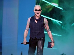 David Lee Roth speaks onstage during the 2021 MTV Video Music Awards at Barclays Center on Sept. 12, 2021 in Brooklyn.