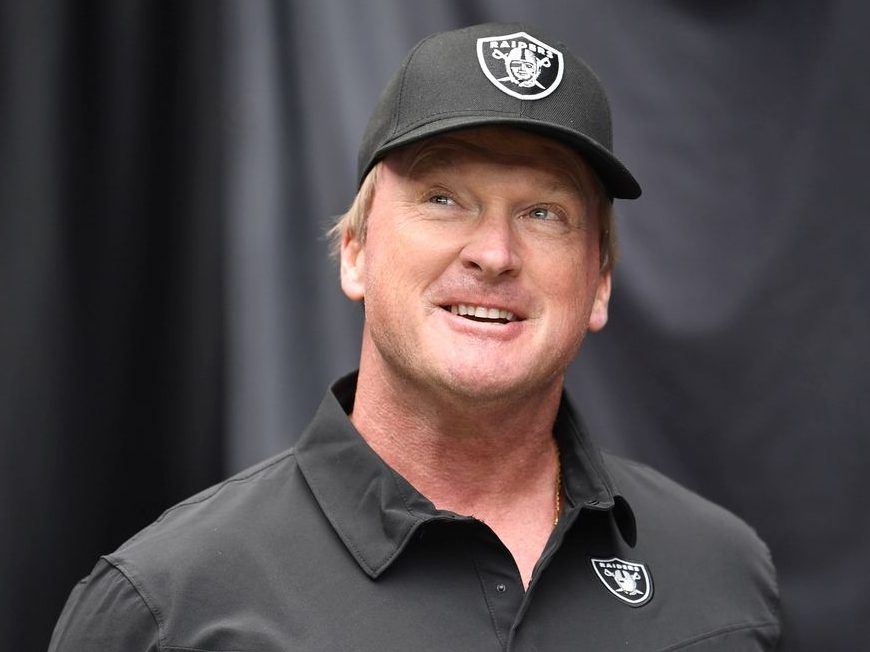 Las Vegas Raiders head coach Jon Gruden apologizes for 2011 emails