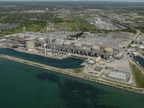 The Pickering Nuclear Power Plant.