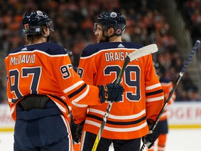 Edmonton Oilers' Connor McDavid and Leon Draisaitl should again be the first two players off the board in NHL fantasy draft.