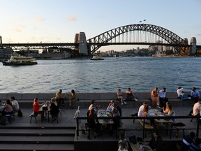 FILE PHOTO: COVID-19 lockdown orders eased in Sydney