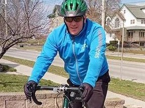 Mississauga's Adam Hoerdt is biking across canada (in two parts) to raise money and awareness about a rare heart disease that killed his wife and has struck down his son.