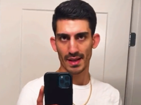 TikTok star Ali Abulaban, accused of murdering estranged wife and her friend.