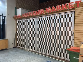 Jenny Huang's Souvenir Market stall is now closed at St. Lawrence Market.
