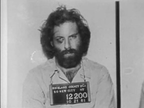 Cop killer David Gilbert in 1981.