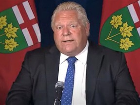 Premier Doug Ford is asking Ontarians to unite to stop the spread of COVID-19 despite deep rifts involving Monday's federal election and Ontario's vaccine certificate program.
