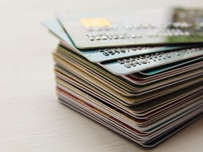 A husband's "churning" of credit cards has his spouse concerned.