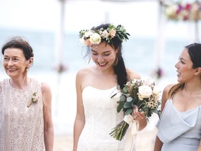 A bride-to-be's idea of a destination wedding doesn't sit well with her parents.