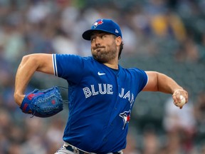 Ace starter Robbie Ray's future with the Blue Jays remains unkown.