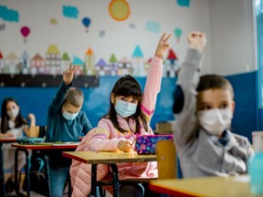 Education Minister Stephen Lecce said the steps already taken, including improved air quality in schools, will help keep kids safe when mandatory masking ends.