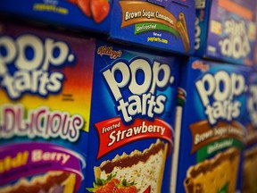 Boxes of Pop-Tarts sit for sale at the Metropolitan Citymarket on February 19, 2014 in the East Village neighborhood of New York City.
