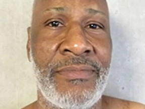 This January 24, 2020, image obtained from the Oklahoma Department of Corrections in Oklahoma City, shows death row inmate John Marion Grant.