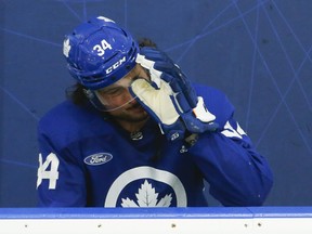 Maple Leafs Auston Matthews hasn't played a game in the pre-season as of yet. 
Toronto