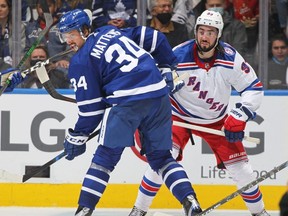 So far, the Leafs’ power play groups are a combined 3-for-14, though Auston Matthews just rejoined the team. Getty Images